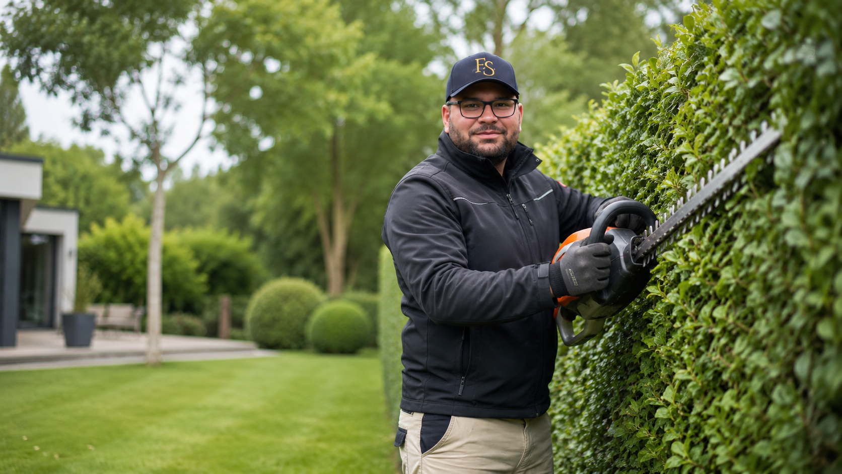 Hecke schneiden